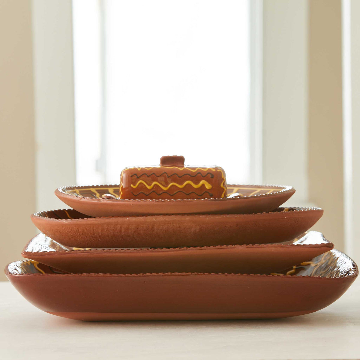 LIIMITED EDITION REDWARE SERVING PIECES