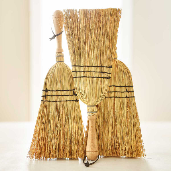 Kings County Tools Natural Straw Whisk Brooms - 12.5in Small Hand Broom Set - Walmart Supplies - View #12