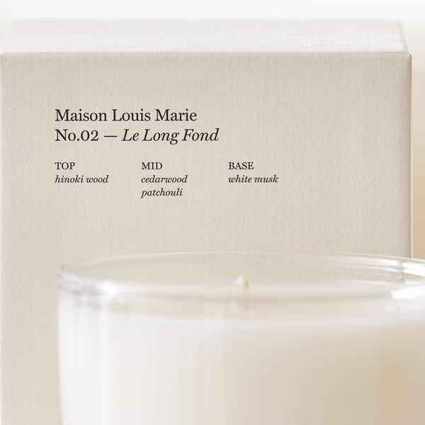 Maison Louis Marie Le Long Fond Candle