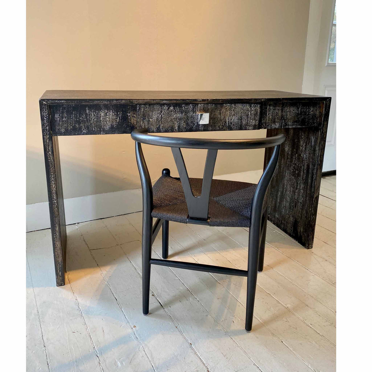 VINTAGE WATERFALL CONSOLE TABLE/DESK