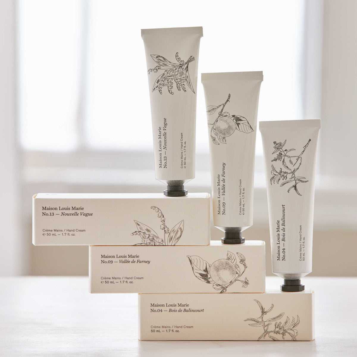 MAISON LOUIS MARIE HAND CREAMS