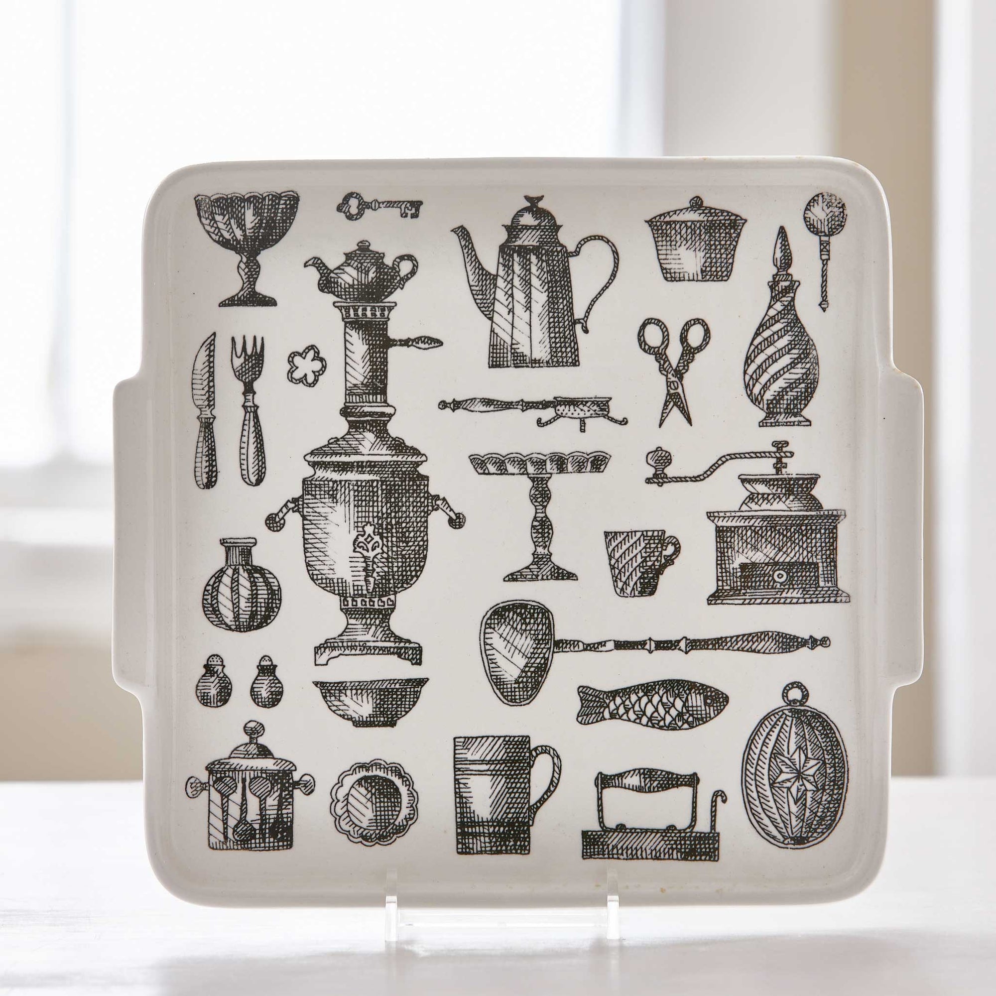 VINTAGE ARABIA of FINLAND CHARMING KITCHEN TRAY