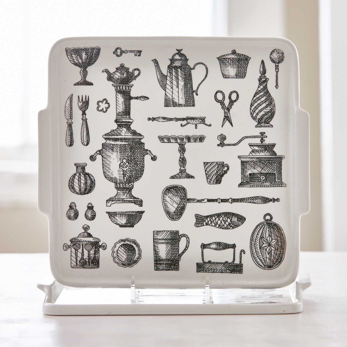 VINTAGE ARABIA of FINLAND CHARMING KITCHEN TRAY