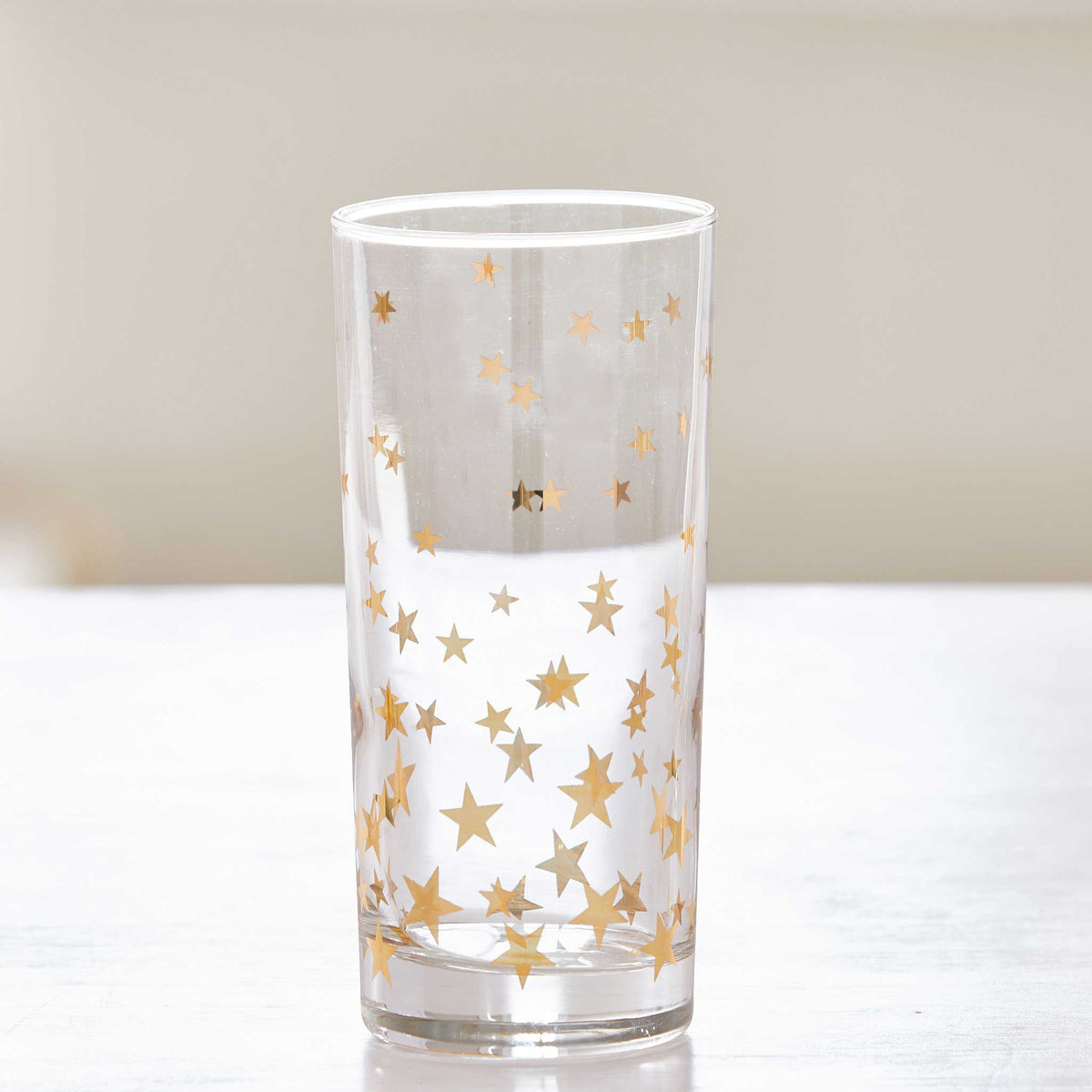 VINTAGE CULVER STAR-STUDDED HIGHBALL GLASSES - SET of 6