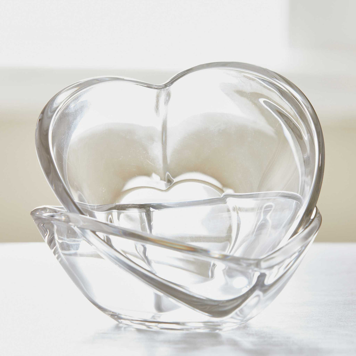 GLASS HEART BOWL
