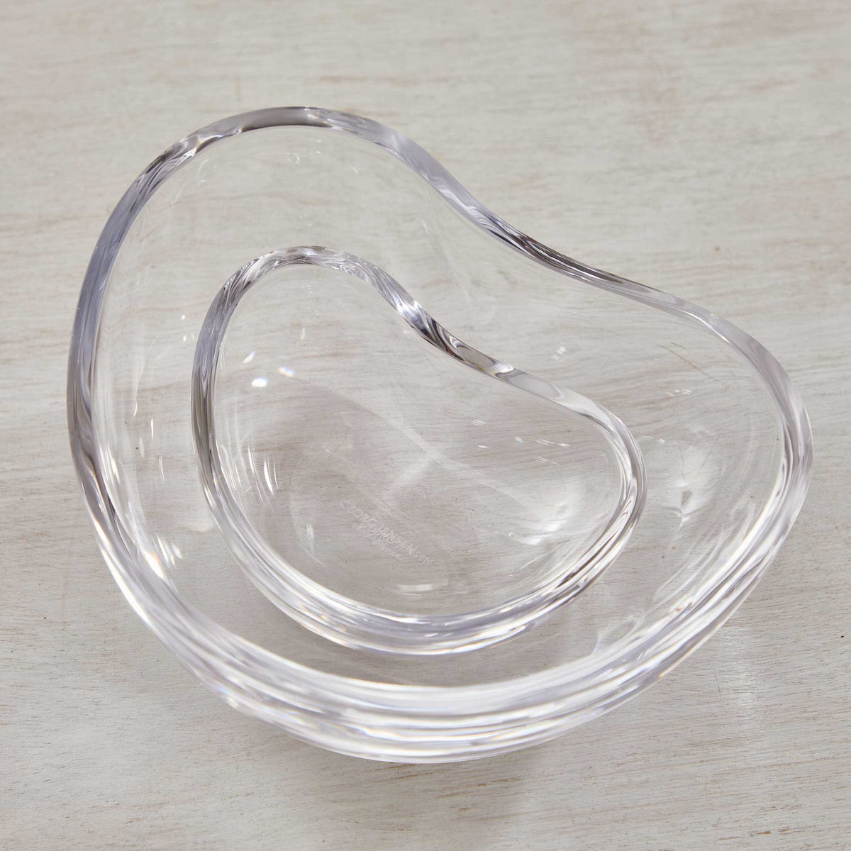 GEORG JENSEN CAVIAR DISH AND SPOONS