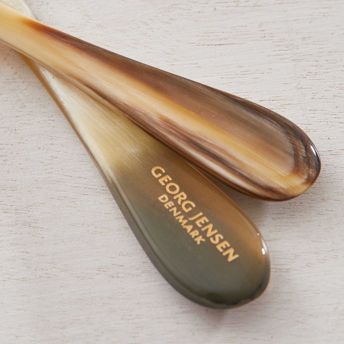 GEORG JENSEN CAVIAR DISH AND SPOONS