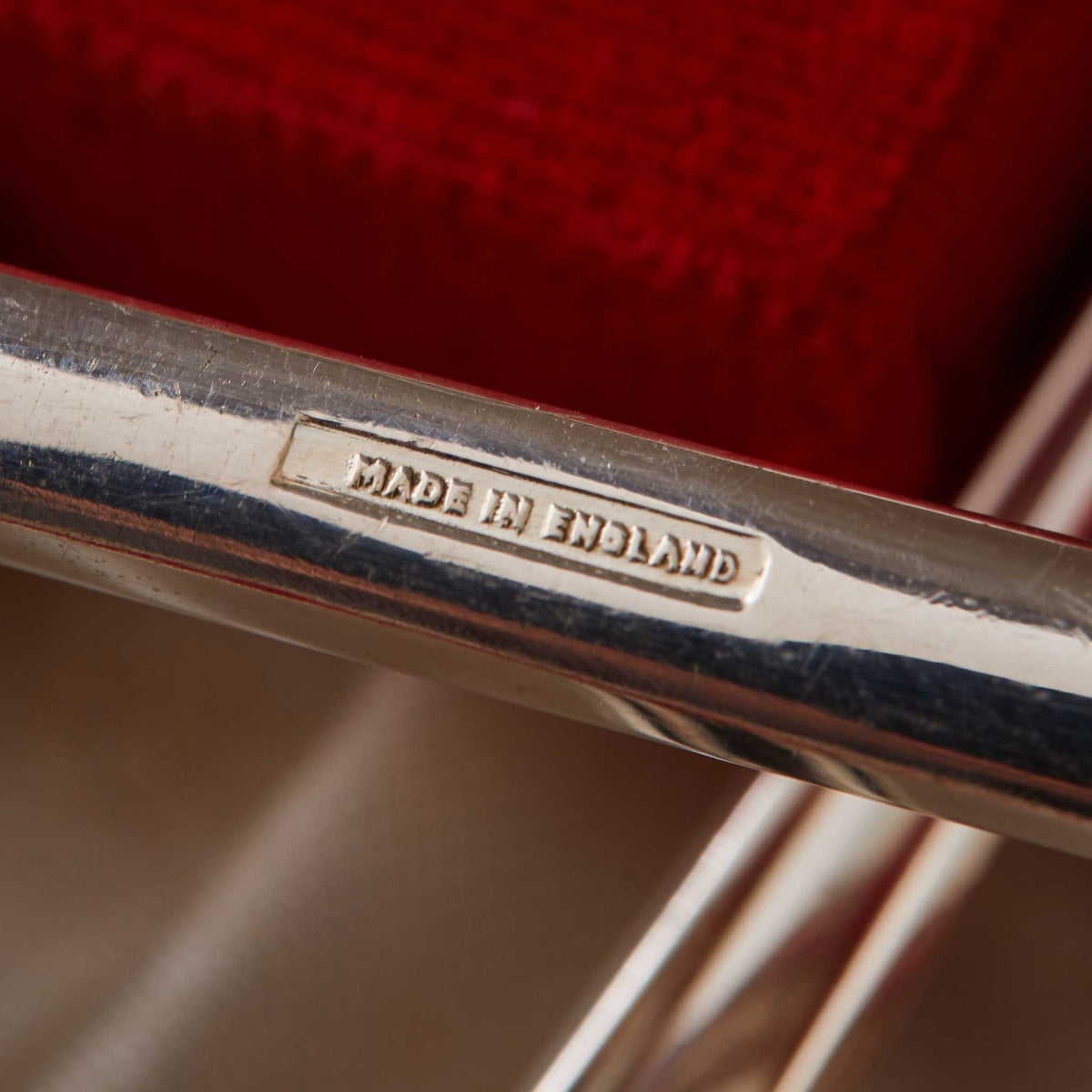 VINTAGE HOTEL SILVER ICE CREAM SET