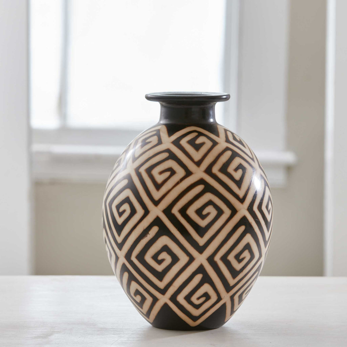 VINTAGE PERUVIAN VASE COLLECTION