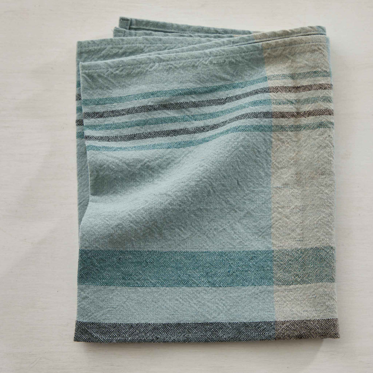 GREEN PLAID KITCHEN CLOTH