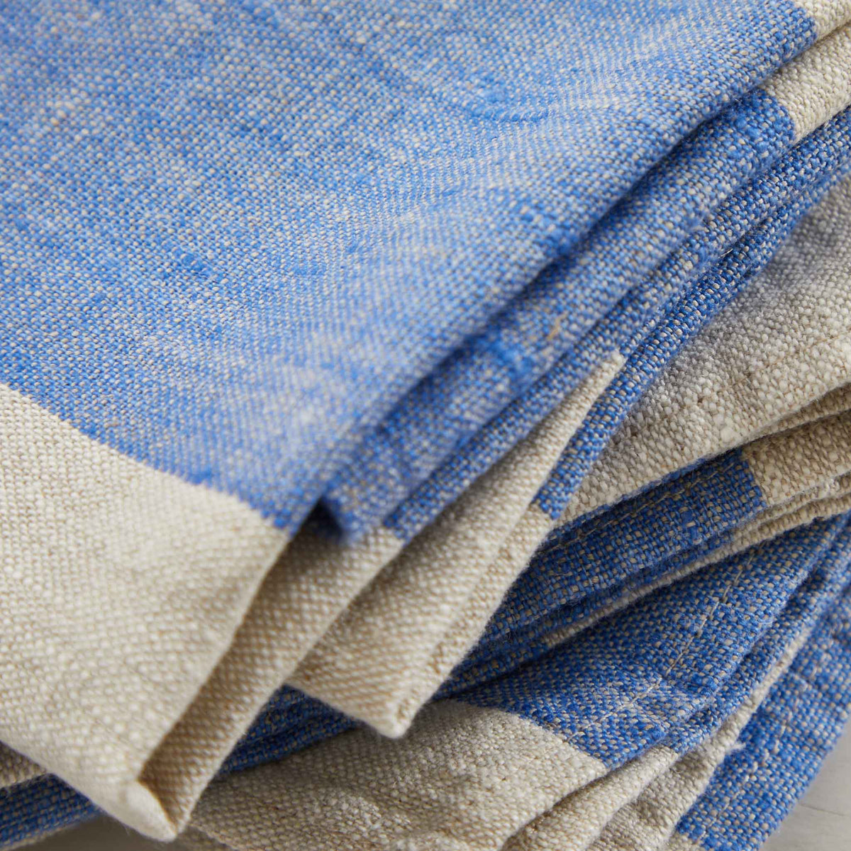 WIDE STRIPE LINEN KITCHEN TOWEL