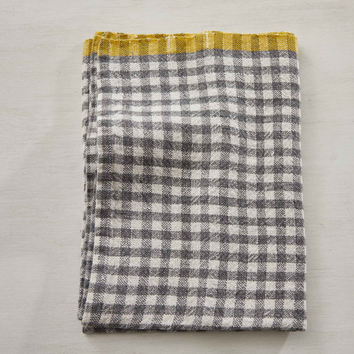 GINGHAM LINEN KITCHEN TOWEL