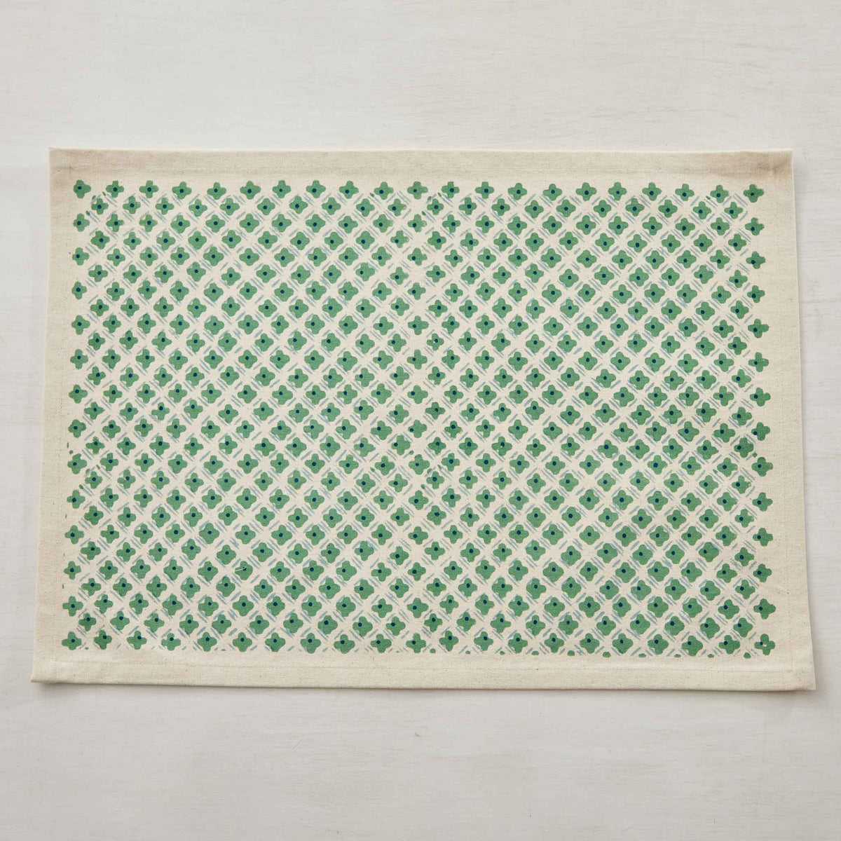 HAND BLOCK-PRINTED PLACEMATS - SET of 4