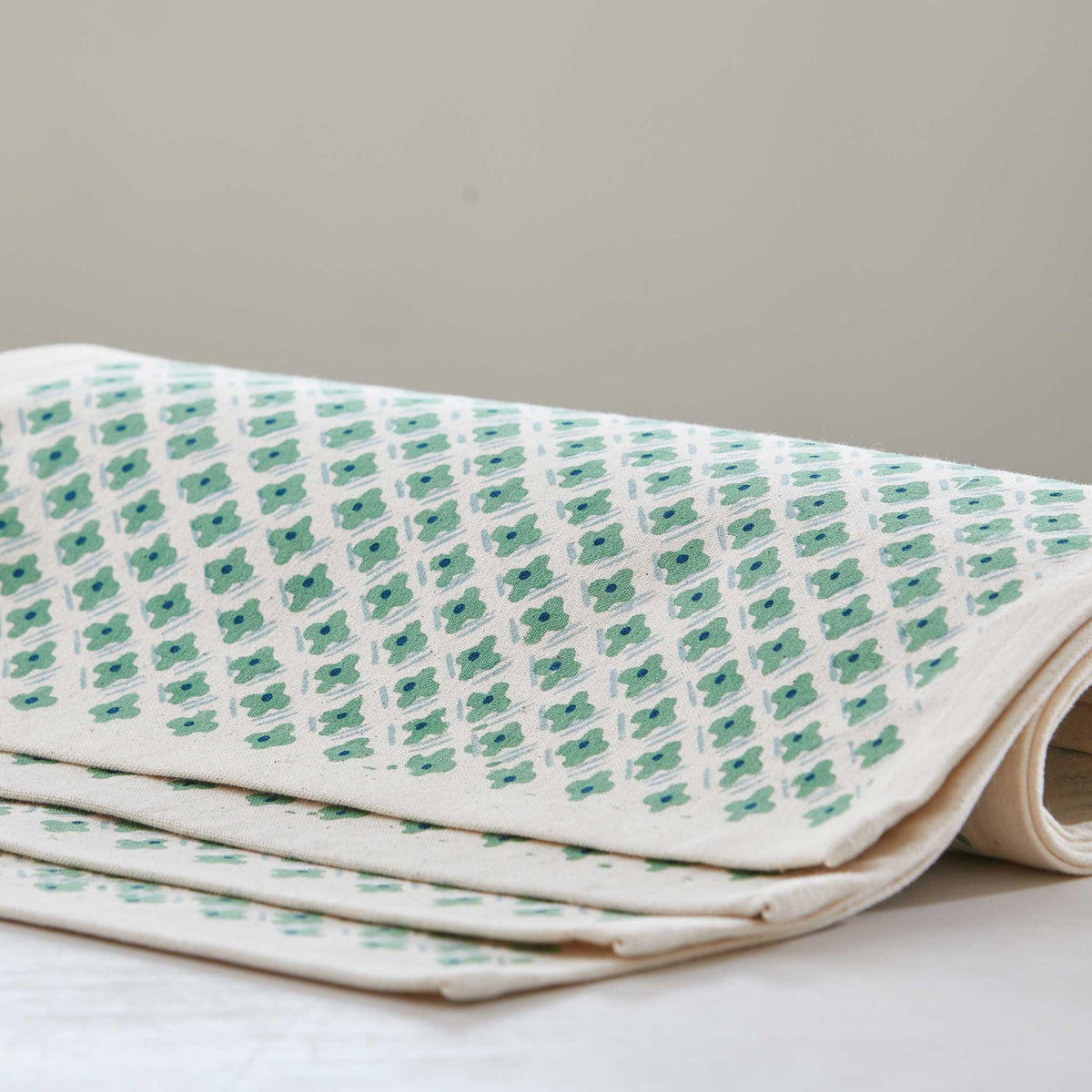 HAND BLOCK-PRINTED PLACEMATS - SET of 4