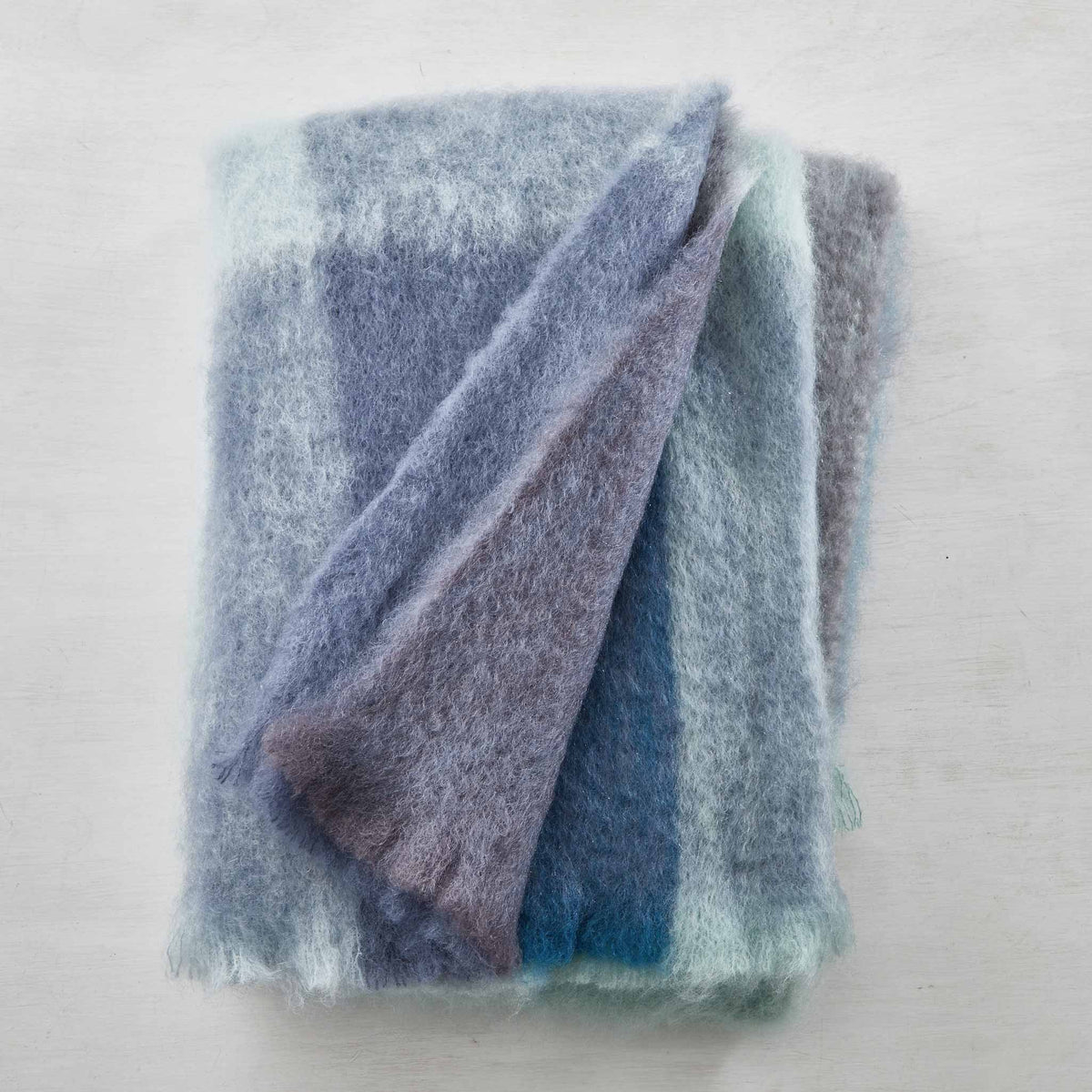 HAND-LOOMED MOHAIR THROWS