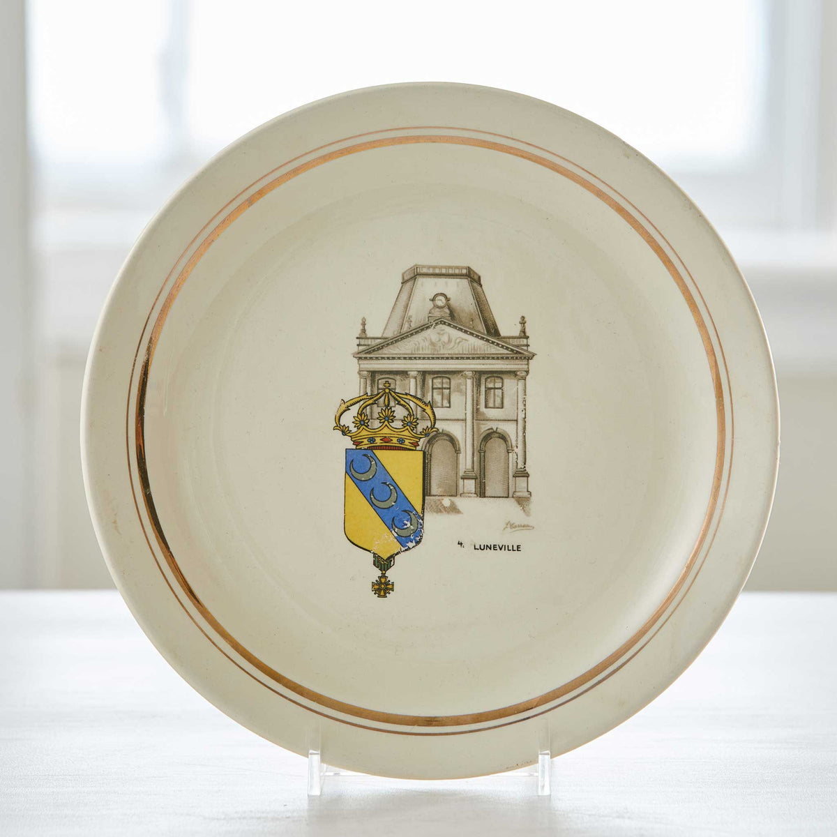 VINTAGE FRENCH VILLAGE PLATES