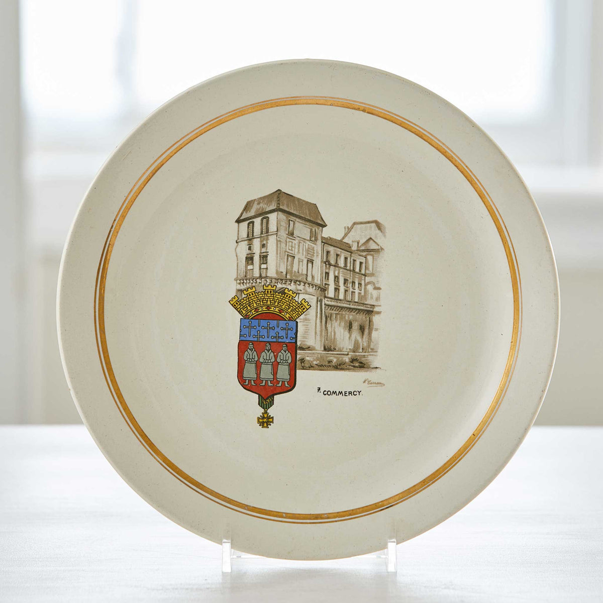 VINTAGE FRENCH VILLAGE PLATES