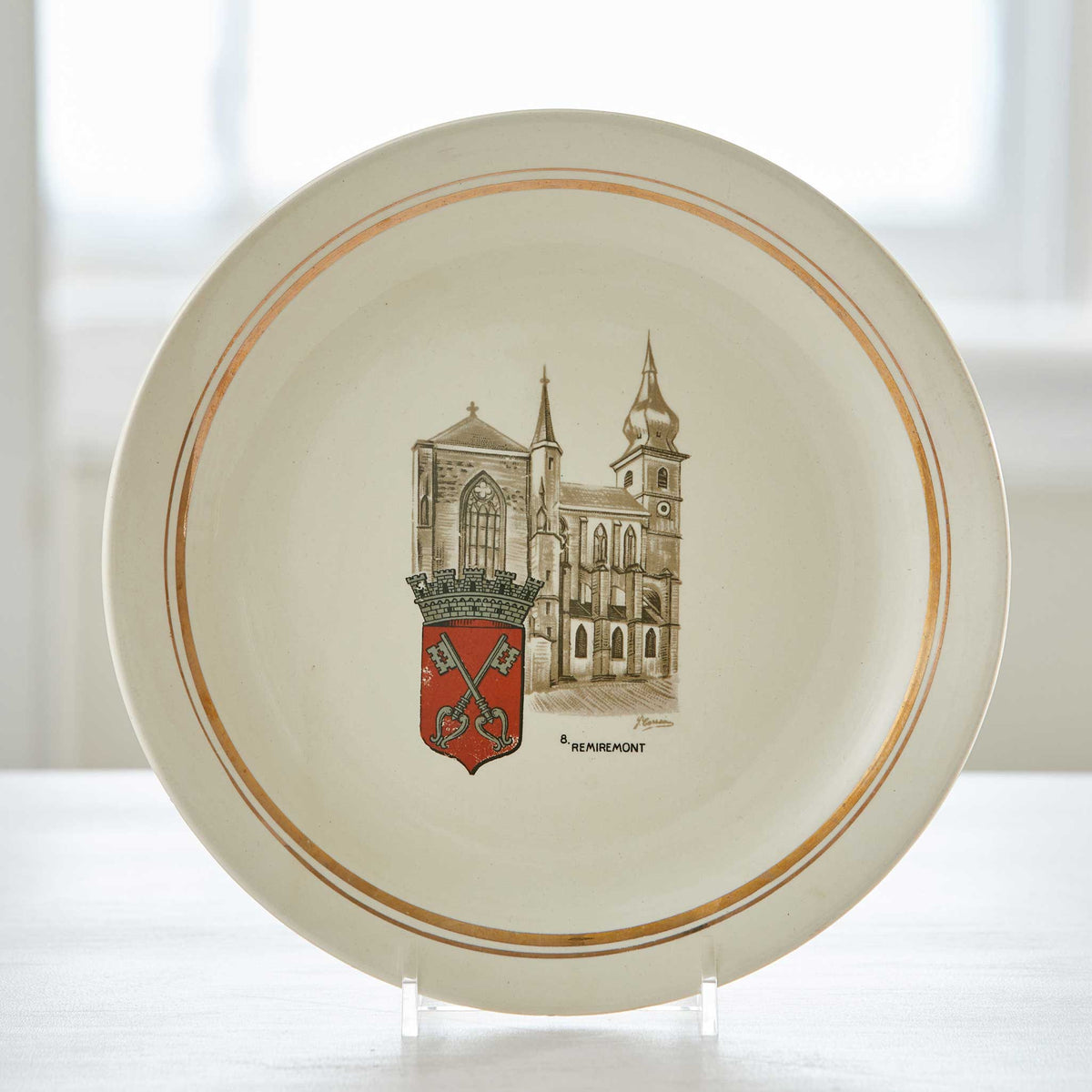 VINTAGE FRENCH VILLAGE PLATES