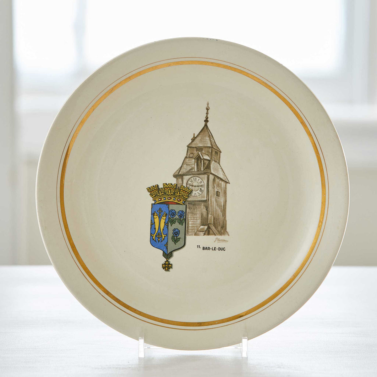 VINTAGE FRENCH VILLAGE PLATES