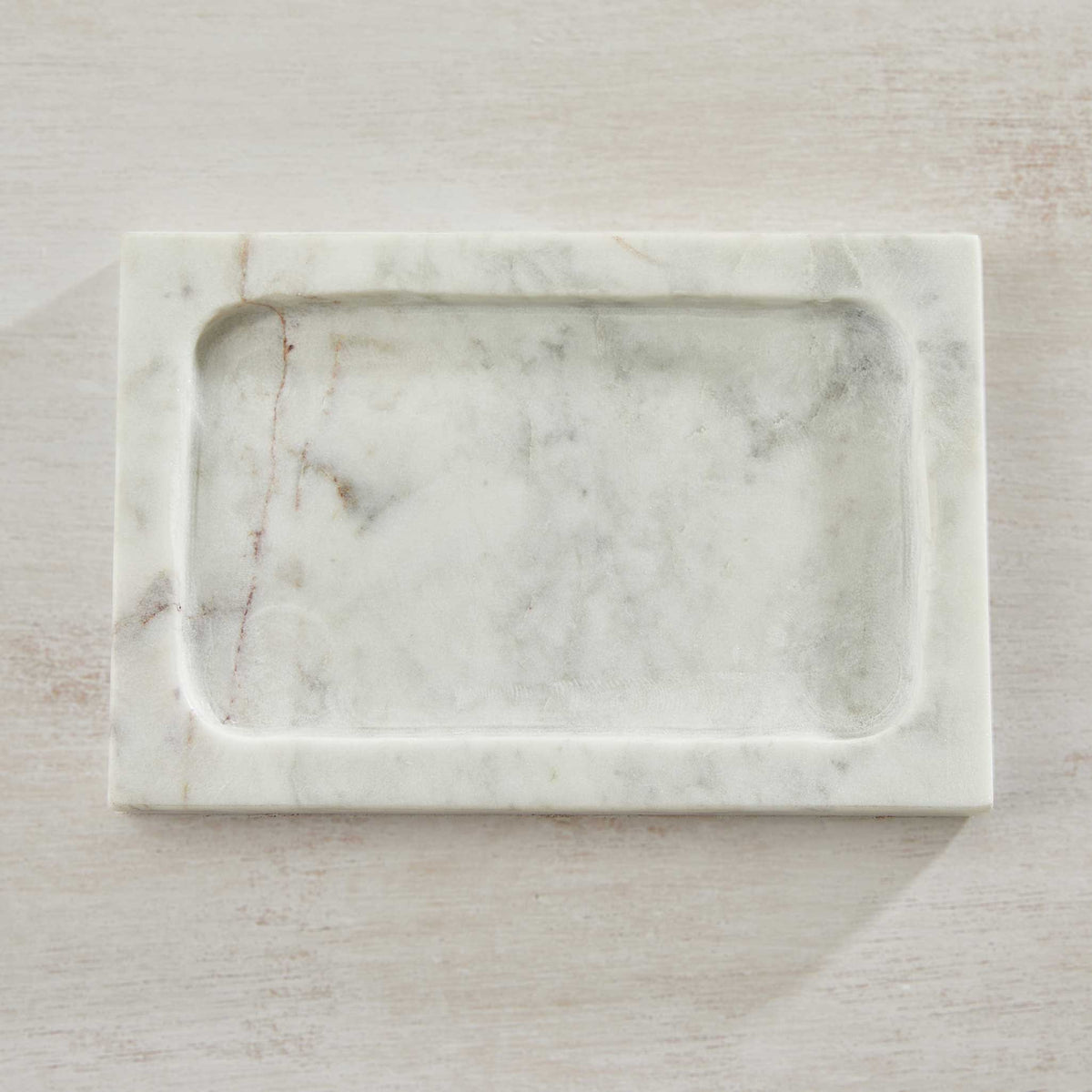 RECTANGULAR MARBLE SOAP TRAY