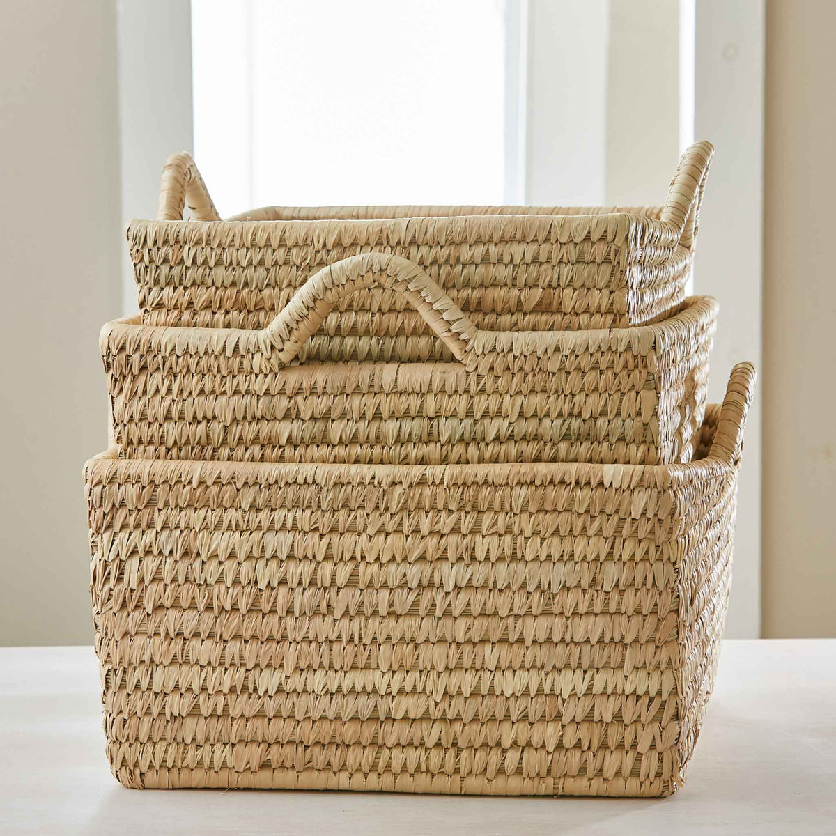 HANDMADE FIG LEAF BASKETS