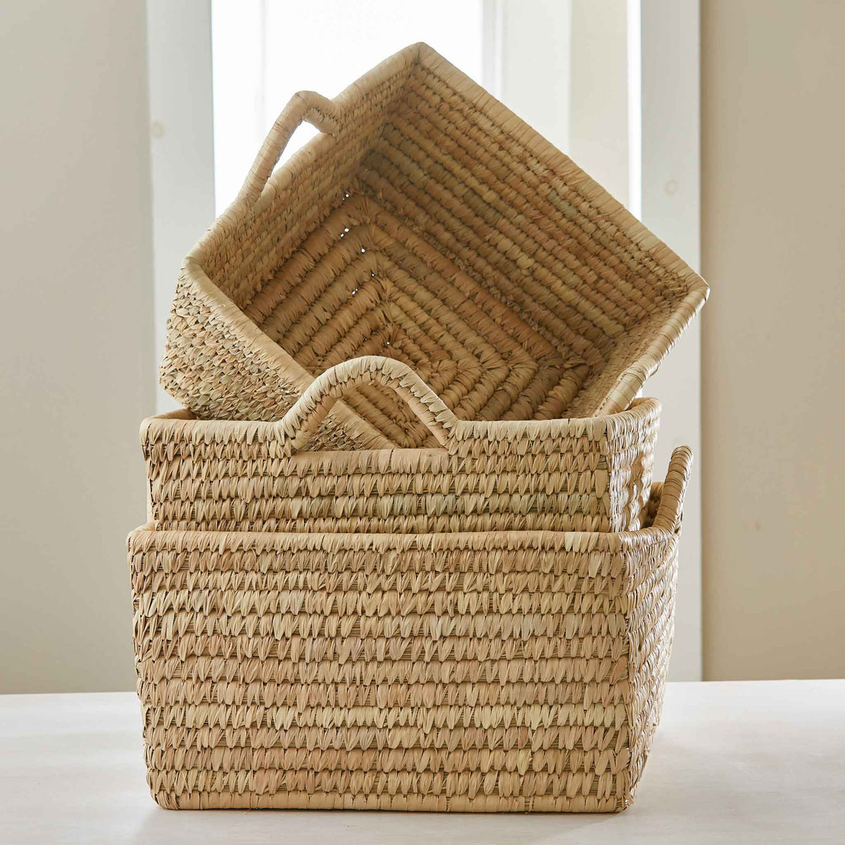 HANDMADE FIG LEAF BASKETS