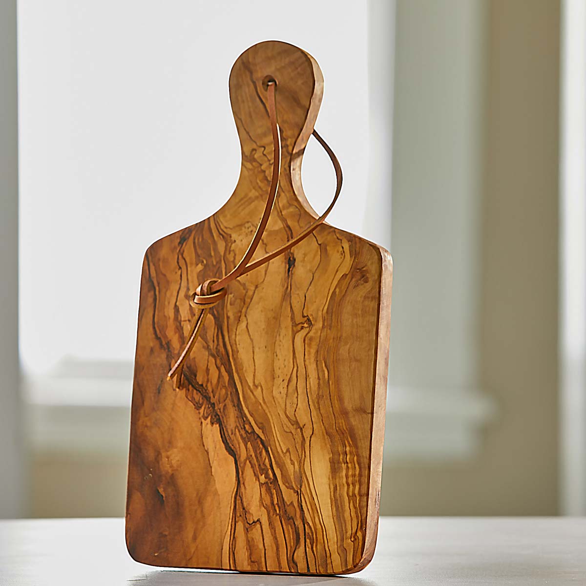 OLIVE WOOD PADDLE BOARD