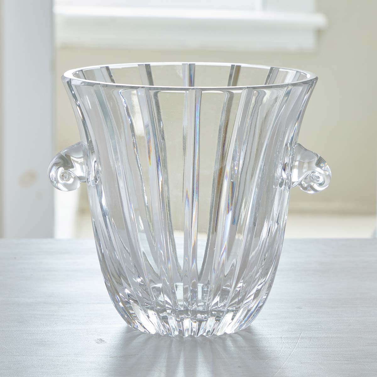 VINTAGE CRYSTAL ICE BUCKETS