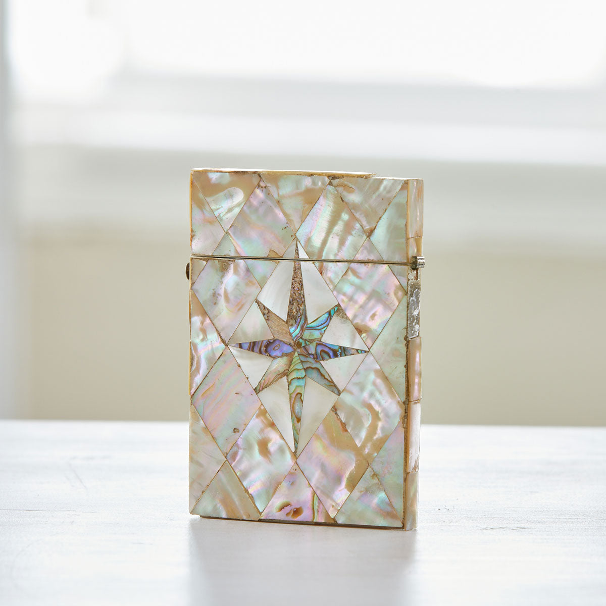 VICTORIAN MOTHER-of-PEARL CALLING CARD CASES