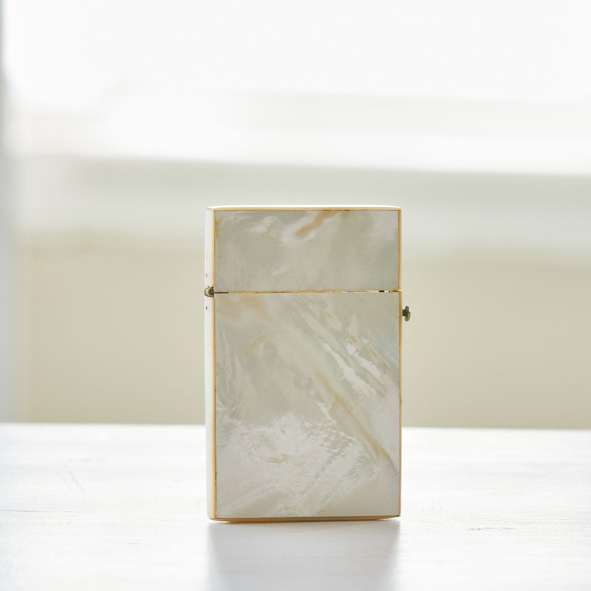 VICTORIAN MOTHER-of-PEARL CALLING CARD CASES