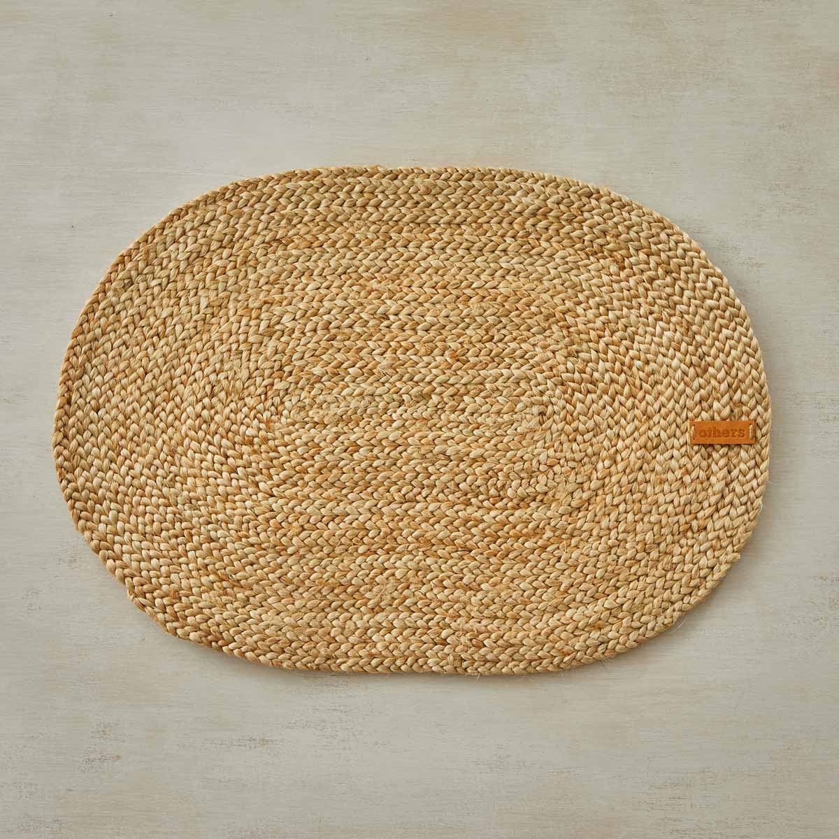 JUTE OVAL PLACEMAT