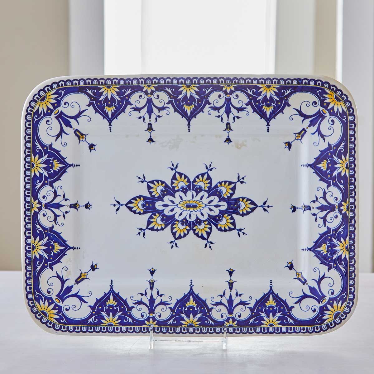 ANTIQUE SARREGUEMINES PLATTER