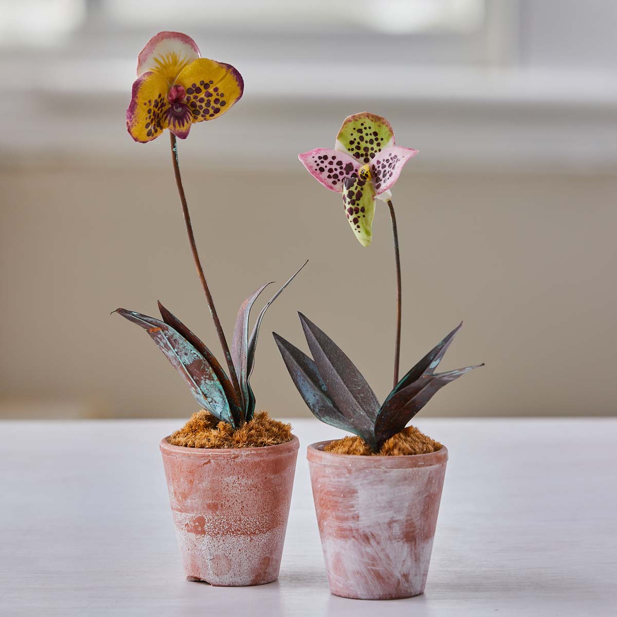 HANDMADE PORCELAIN ORCHIDS