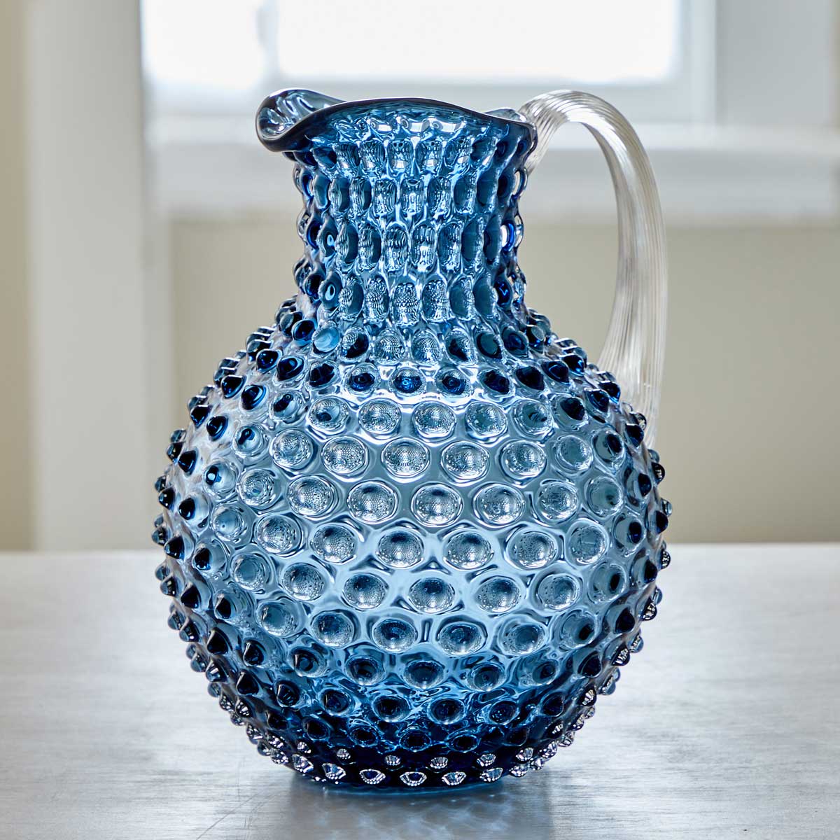 HOBNAIL PITCHER &amp; TUMBLERS