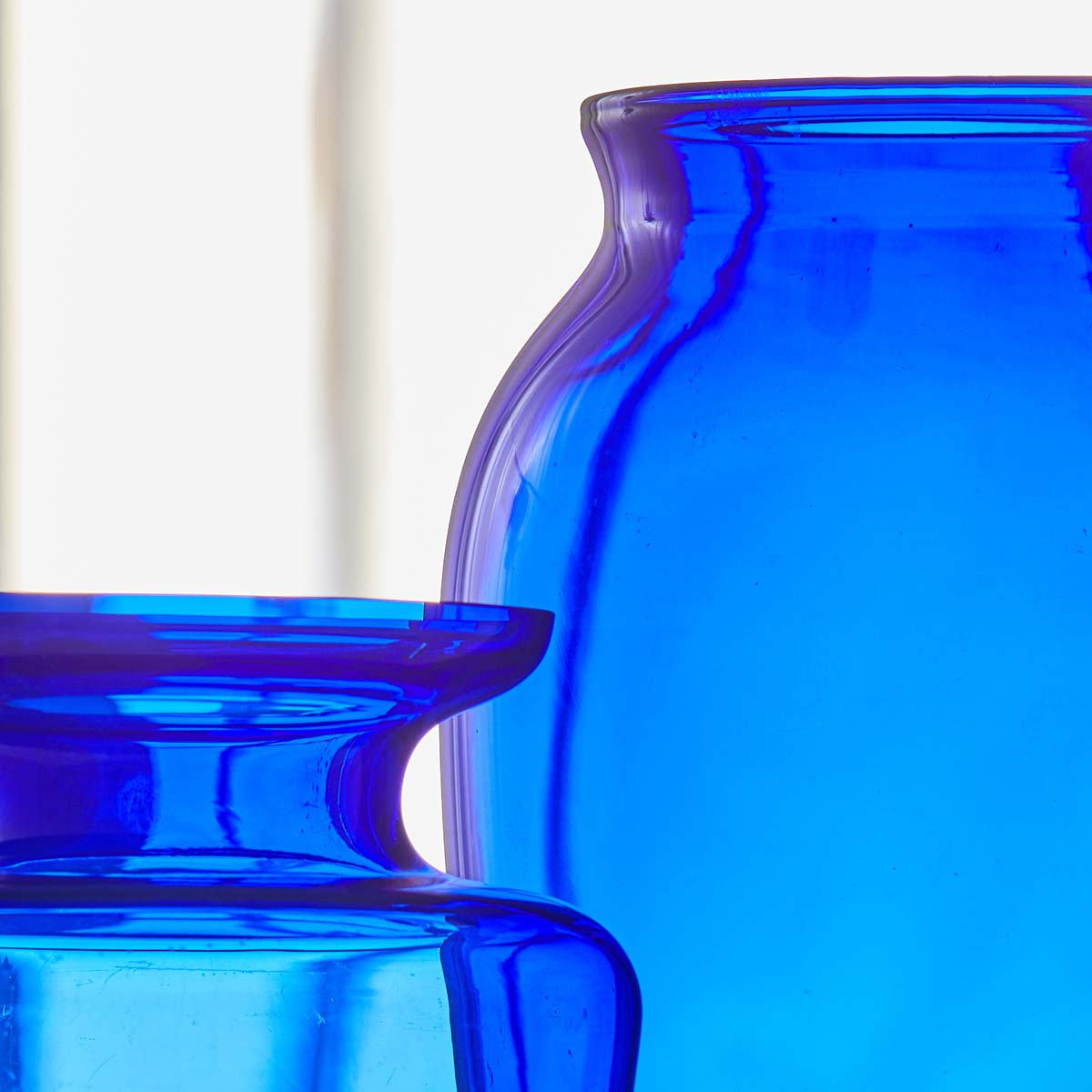 VINTAGE COBALT VASES