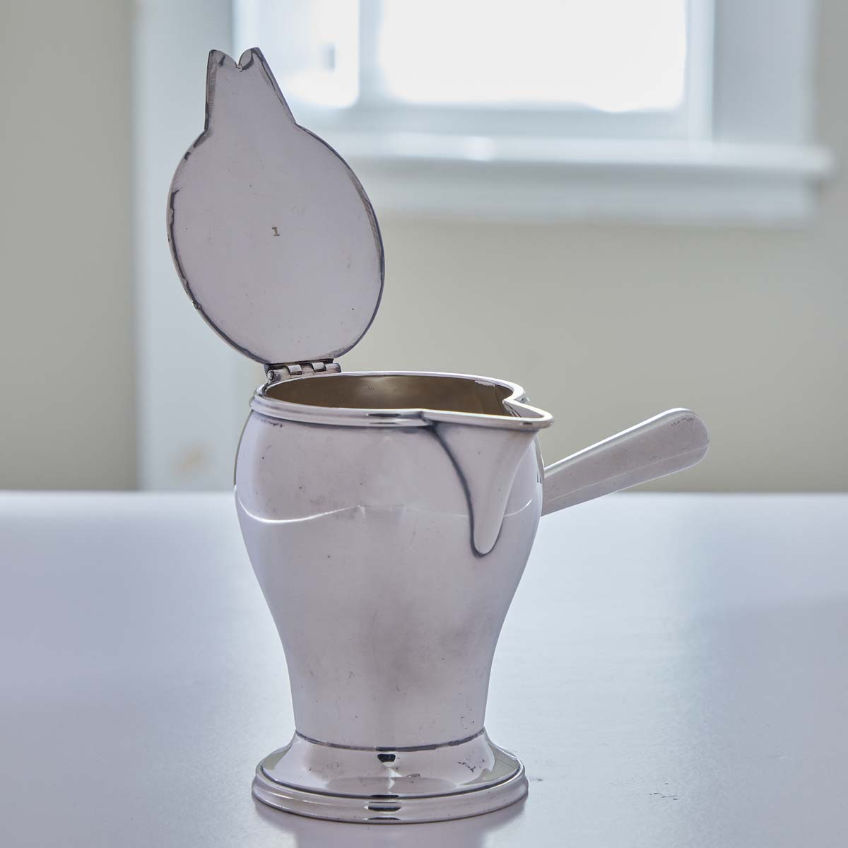 VINTAGE SILVER PLATE HOT CHOCOLATE POT