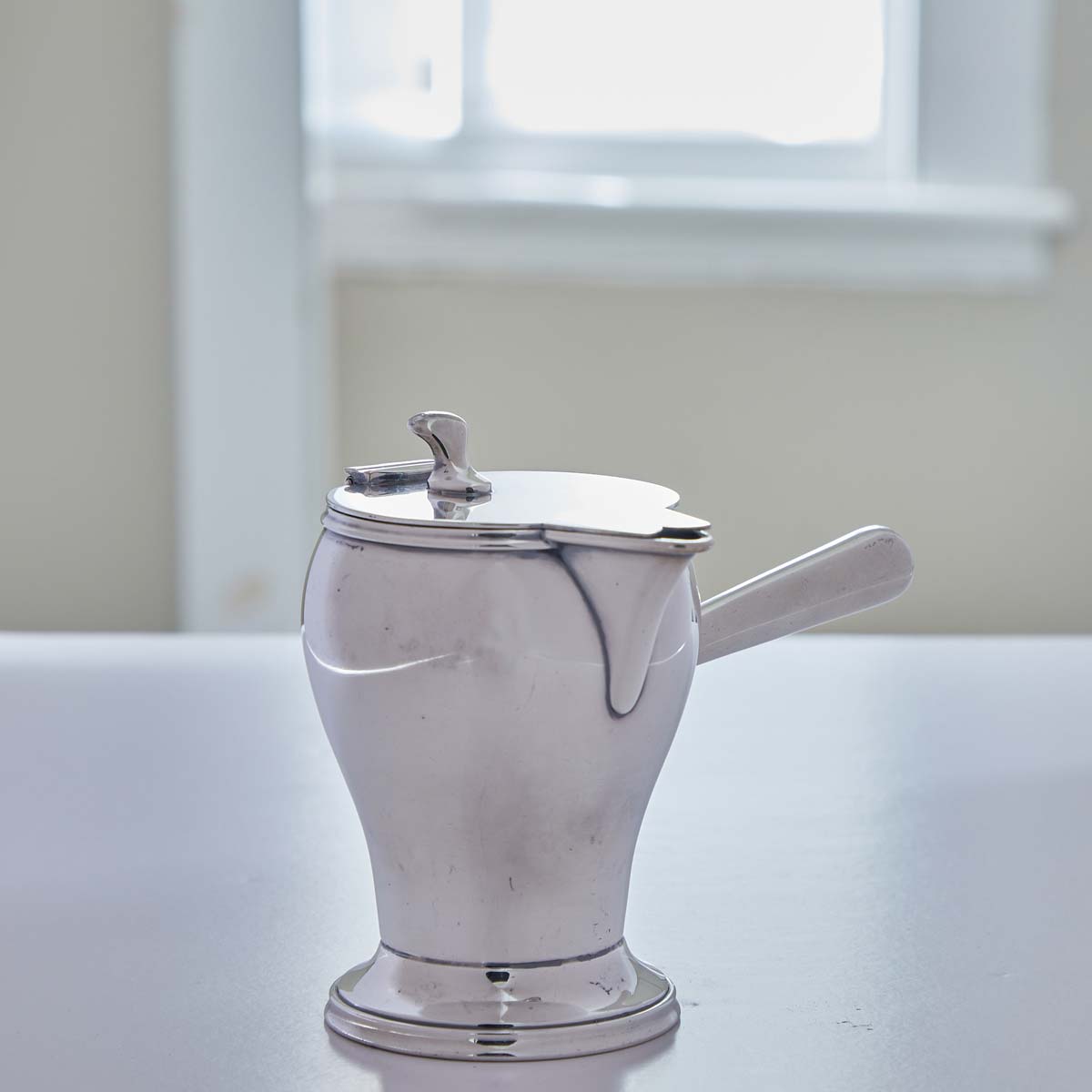 VINTAGE SILVER PLATE HOT CHOCOLATE POT