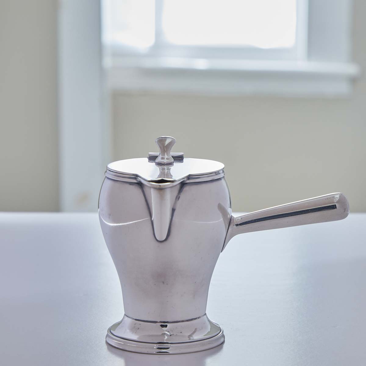 VINTAGE SILVER PLATE HOT CHOCOLATE POT