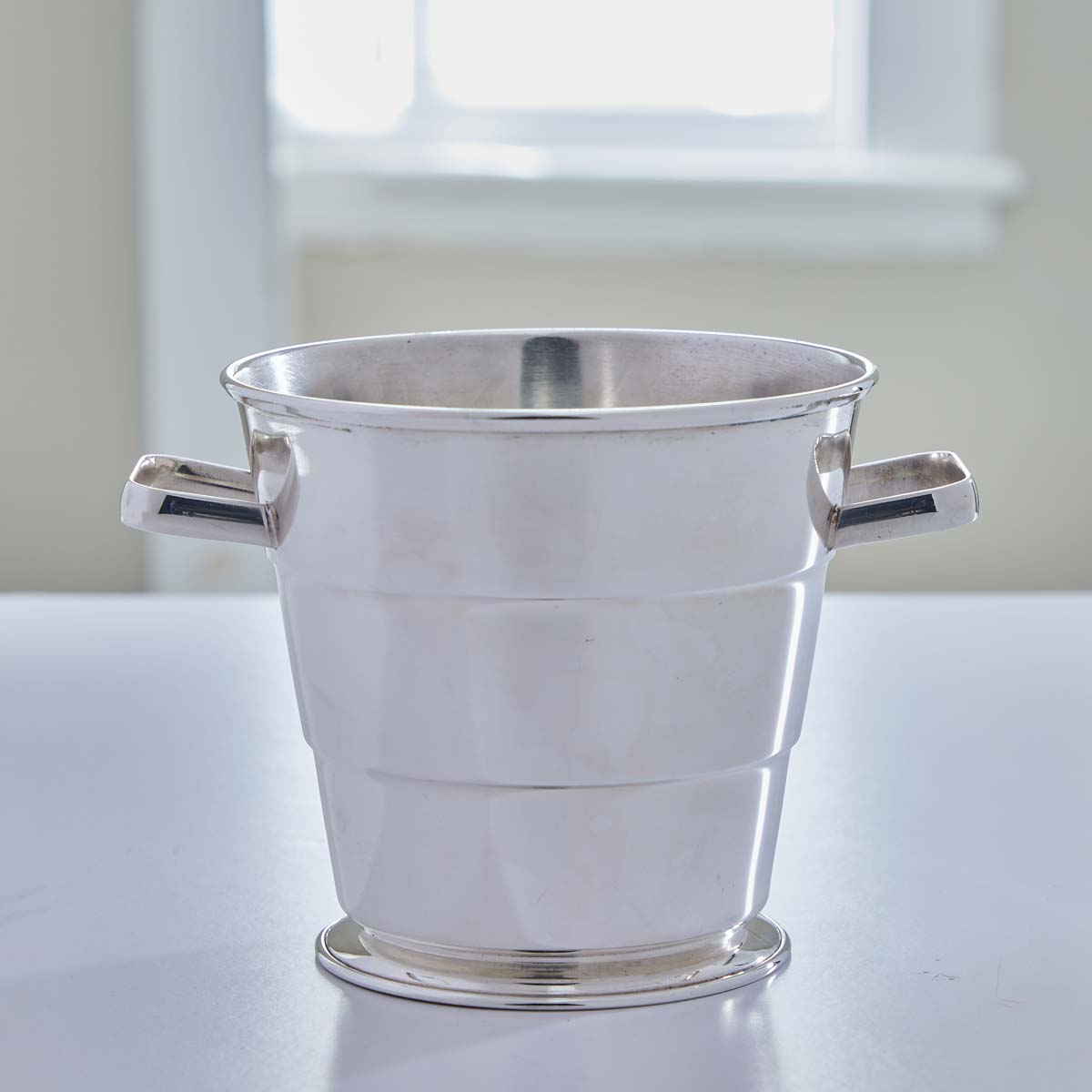 VINTAGE HOTEL SILVER ICE PAILS