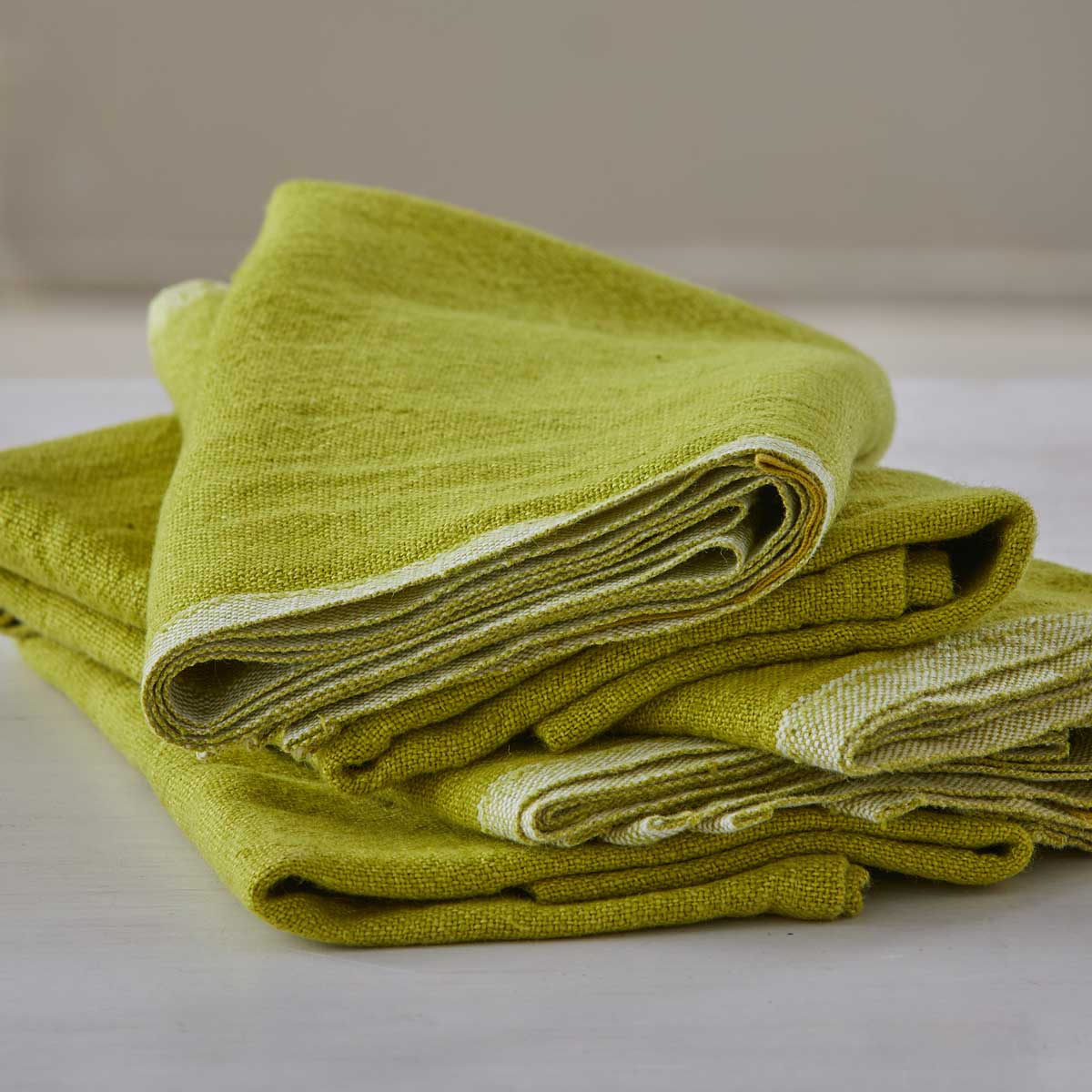 GUTSY CHARTREUSE KITCHEN TOWEL