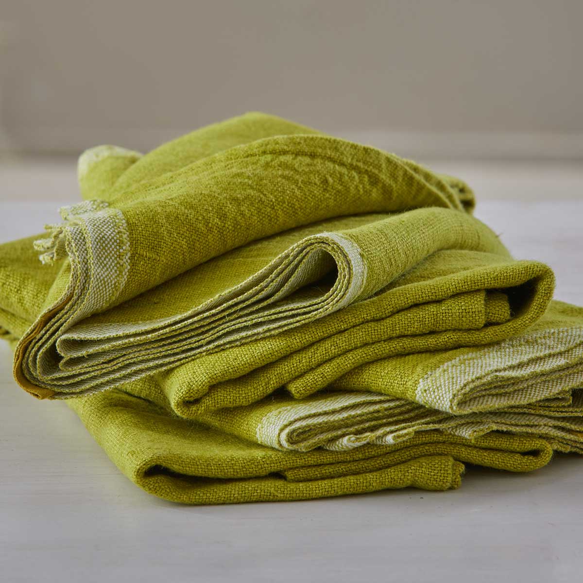 GUTSY CHARTREUSE KITCHEN TOWEL