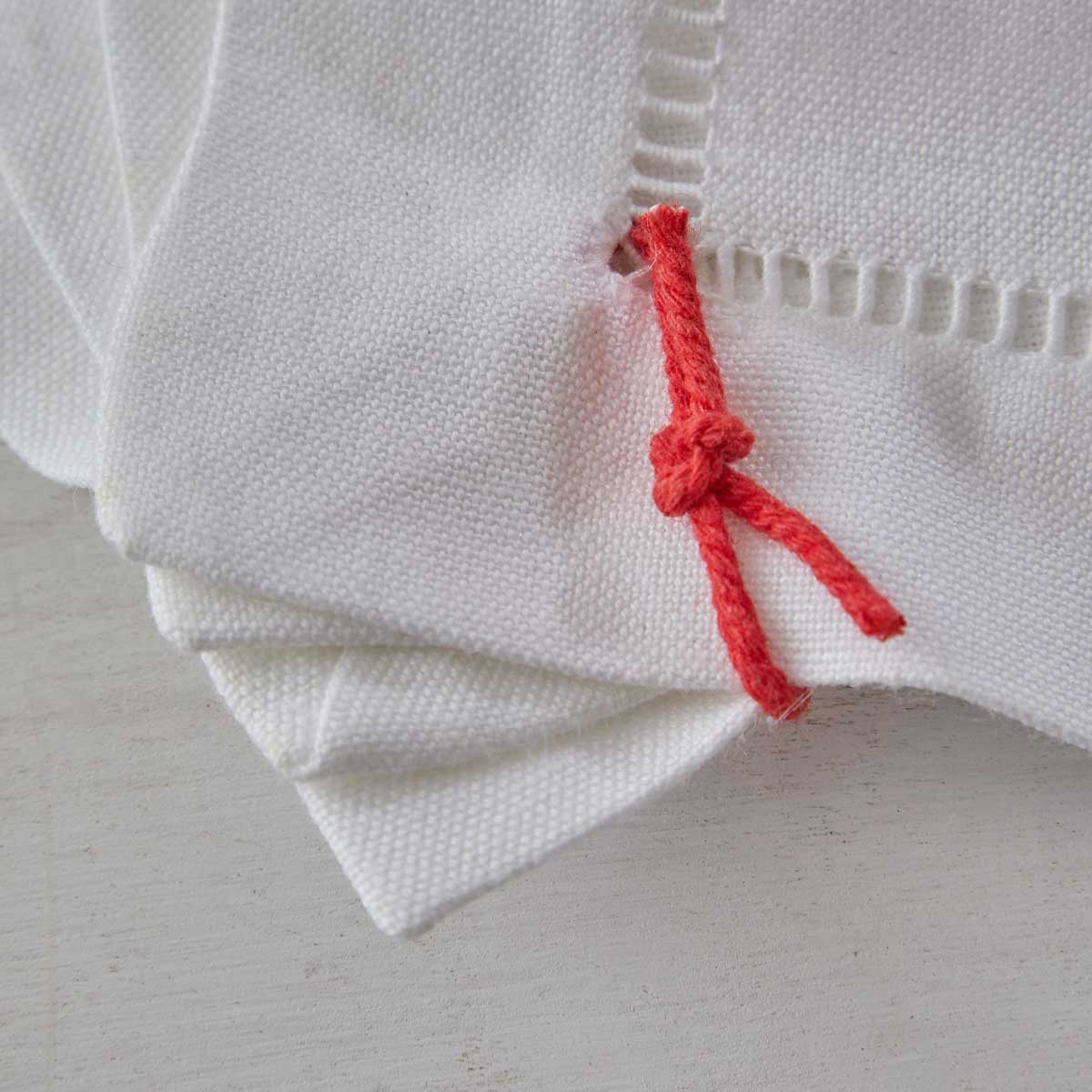 LIBECO LINEN COCKTAIL NAPKINS - SET of 4