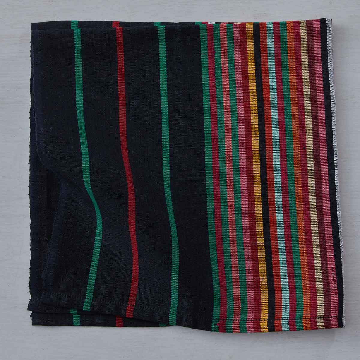 MULTI-STRIPE LINEN NAPKIN