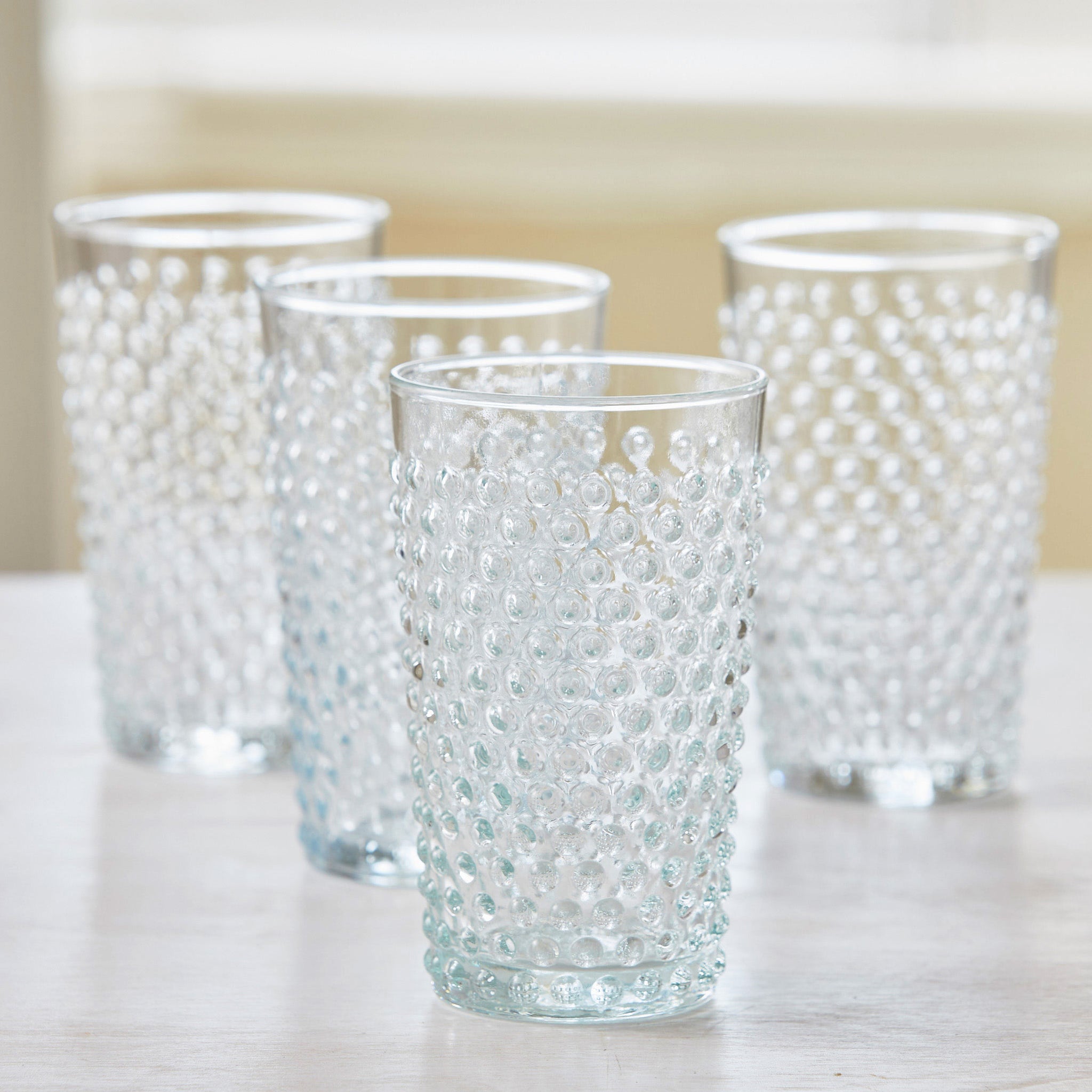 plastic drinking glasses-set of 10-highball glass
