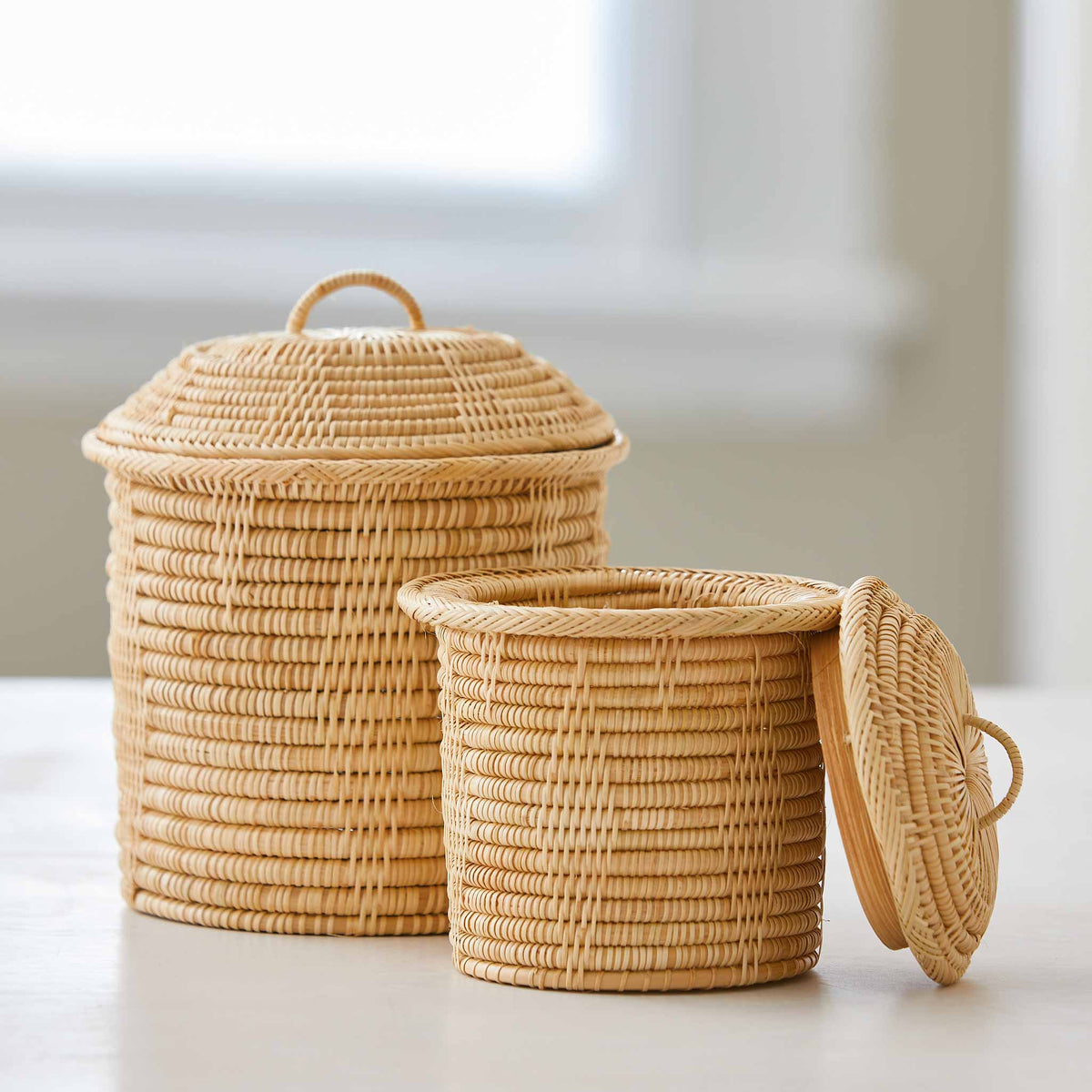 HANDWOVEN CANISTERS