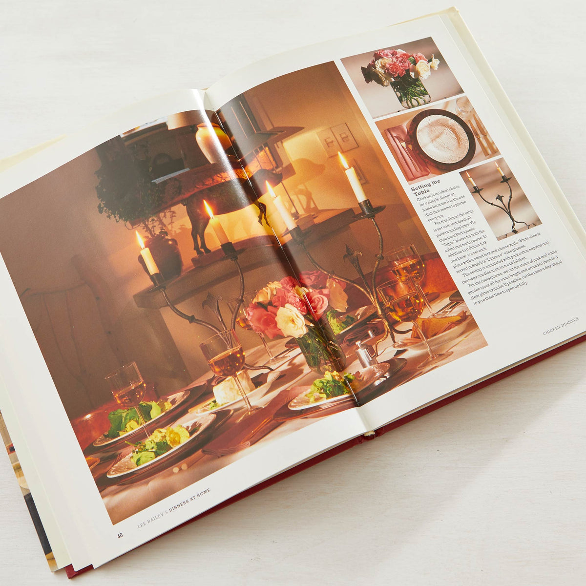 Lee Bailey’s Dinners at Home. Before we had Rachael Ray, Jamie Oliver, Kardea Brown or Ree Drummond, Lee Bailey was the home entertainment authority.