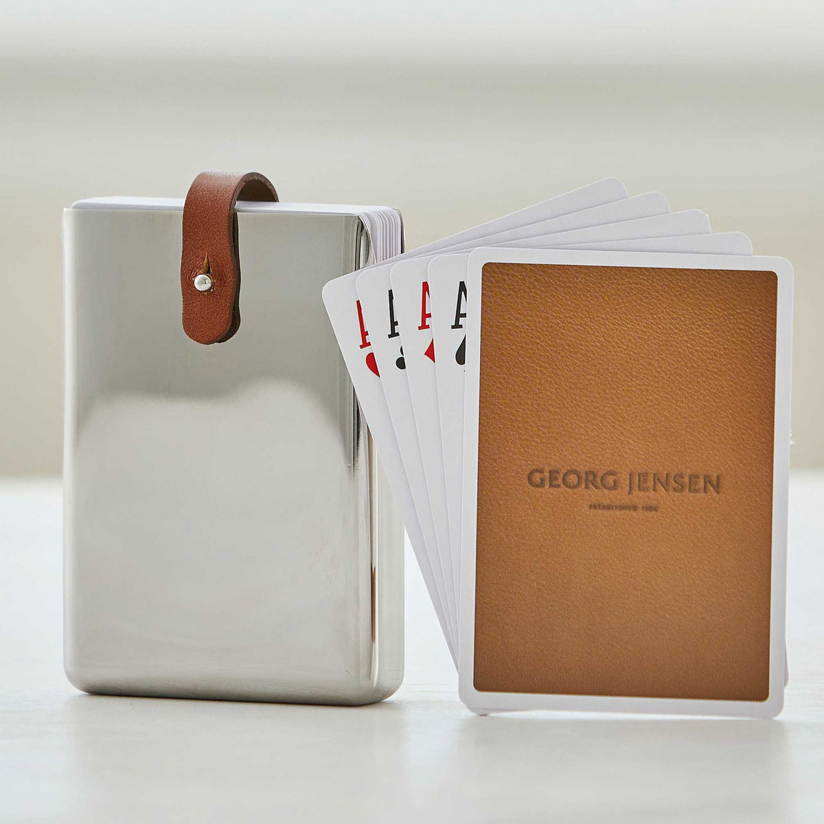 GEORG JENSEN DICE &amp; PLAYING CARDS